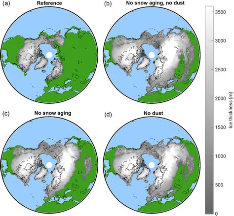 Ice Age Glacier Map