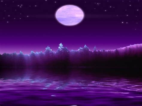 Purple Sky | PURPLE NIGHT, MOON, NIGHT, PURPLE, REFLECTION, SKY, STARS | Purple sky, Night skies ...