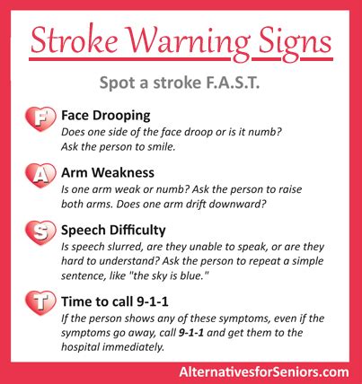 Seniors And Mini Stroke Awareness | Alternatives For Seniors