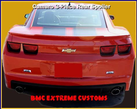 2010 Chevrolet Camaro 3-piece Rear Spoiler / Rear Wing | eBay