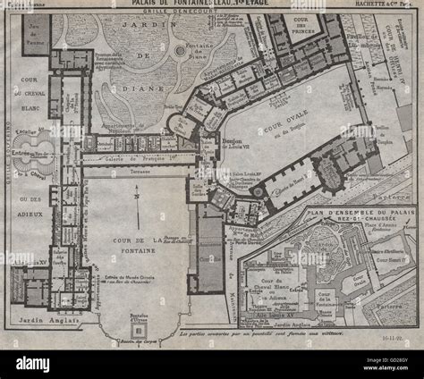 Chateau De Fontainebleau Floor Plan