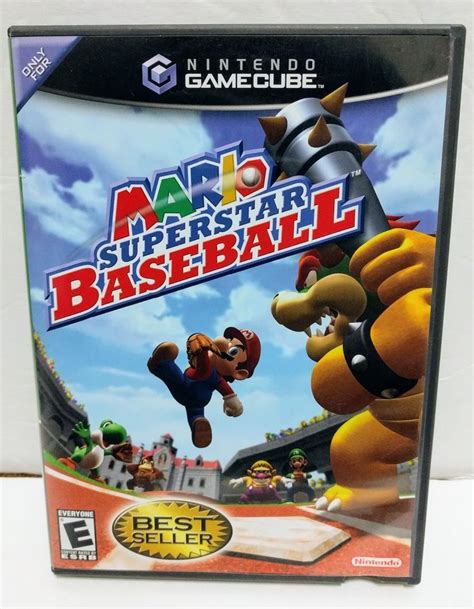 COMPLETE Mario Superstar Baseball (Nintendo Gamecube, 2005) Video Game TESTED | Gamecube games ...