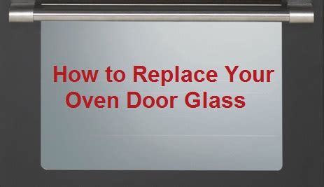 Fix Broken Glass Oven Door - Glass Designs