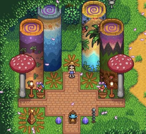 Stardew Obelisks | Stardew valley, Stardew valley greenhouse, Stardew ...