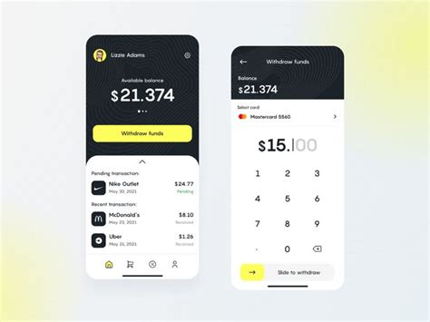 Cashback app concept 💸 | App interface design, Finance app, Mobile app inspiration