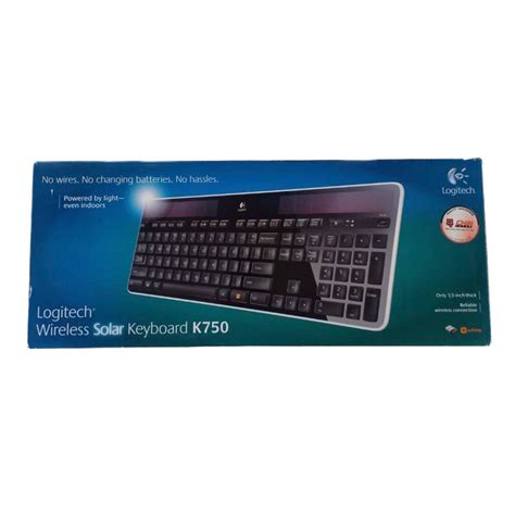 คีย์บอร์ดไร้สาย LOGITECH K750 WIRELESS SOLAR KEYBOARD | Shopee Thailand