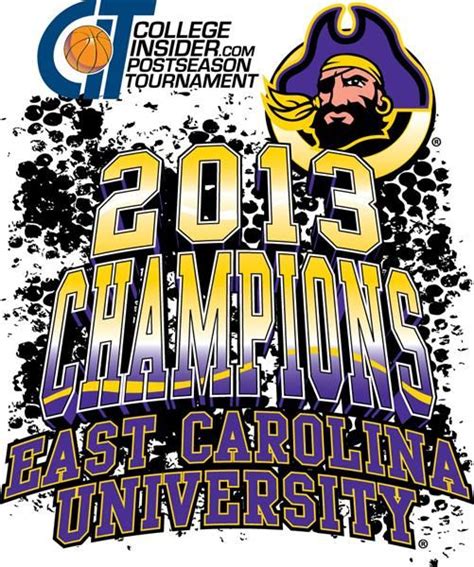 ECU Pirate Basketball CIT Champions 2013 T-shirts. UBE | Ecu pirates, East carolina pirates ...