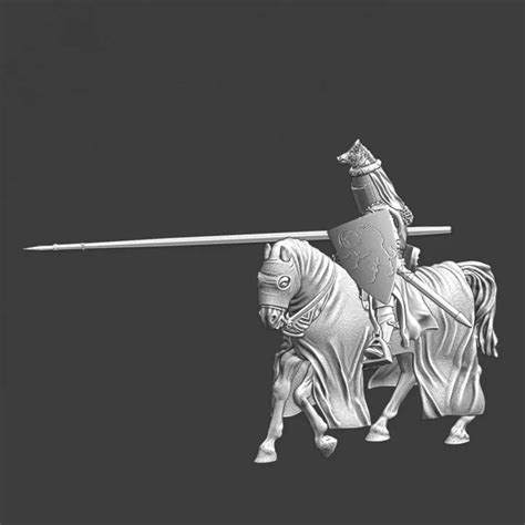 Medieval Knight Jousting - With War Lance - NCM • Speira Miniatures