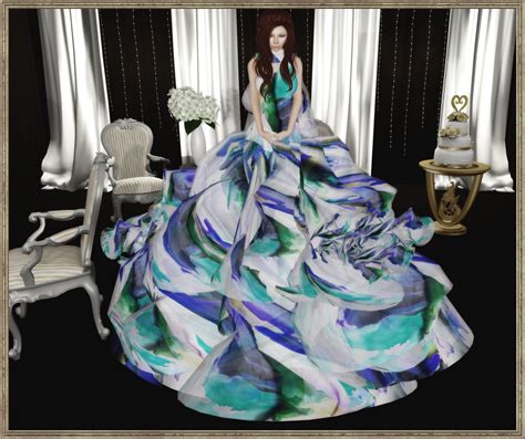 SAS - Issy Purple Gown & Kaerri - White Wedding Complete S… | Flickr