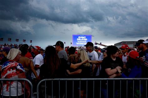 Trump Rally in North Carolina Called Off Due to Thunderstorm | The ...