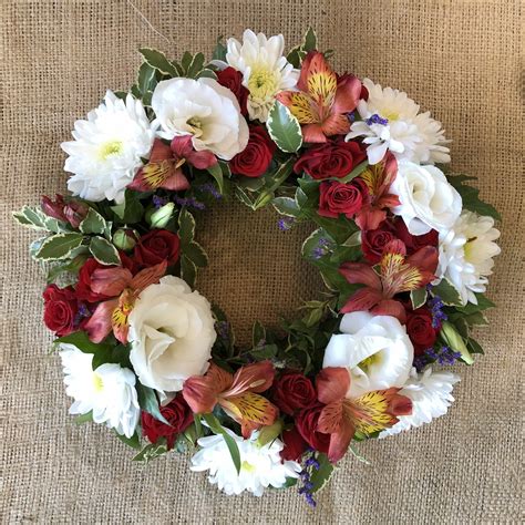 Traditional Funeral Wreath Perth - Petite Floral Studio