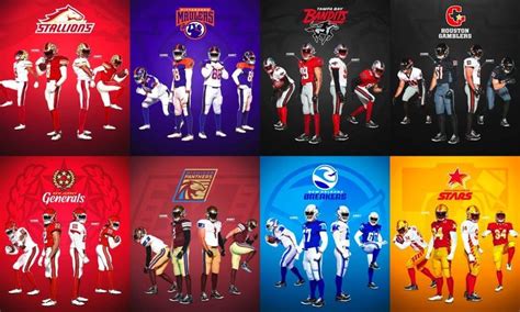 USFL Uniforms: Ranking The Worst and The Best in 2022 | Really cool ...