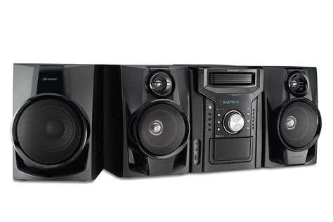 Buy Sharp CD-BHS1050 350W 5-Disc Mini Shelf Speaker/Subwoofer System ...