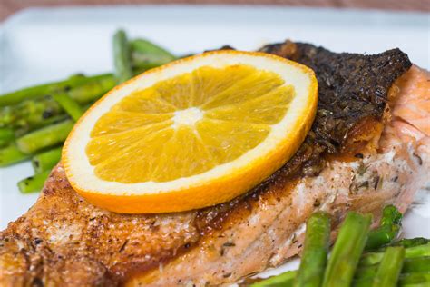 Salmon with Orange Ginger Marinade – Dr. Kellyann