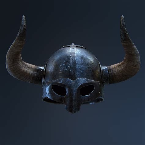 ArtStation - VIKINGS HELMET / Look Development - Texturing