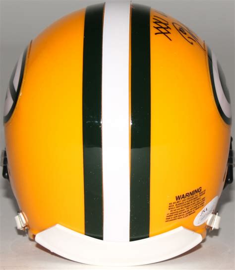 Don Beebe Signed Packers Mini-Helmet Inscribed "XXXI Champs" (JSA COA ...