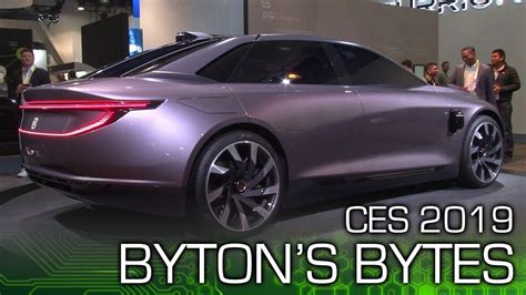 BYTON M-Byte & K-Byte - CES 2019 - YouTube