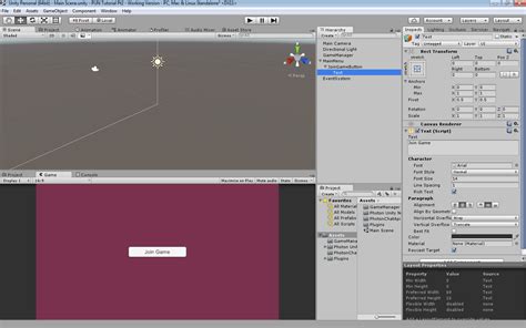 Photon Unity Networking Game Tutorial Part 2 – Connecting to Photon and ...