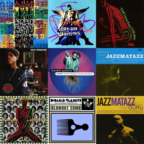 100 Essential Jazz Rap Albums - Hip Hop Golden Age Hip Hop Golden Age