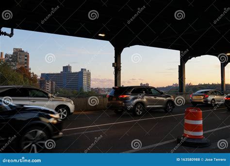 The Henry Hudson Bridge 15 editorial stock photo. Image of steel - 163580988