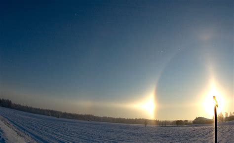 Kern arc photographed in Finland | Ice Crystal Halos