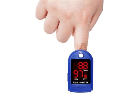 CMS50DL Pulse Oximeter Fingertip, fingertip Blood Oxygen Saturation Monitor with Pulse, Oximeter ...