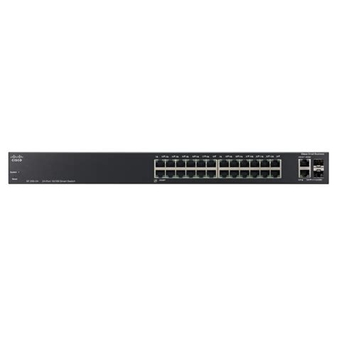 Cisco SF200-24 Managed-L2 Switch 24 port 10/100Mbps 2 Port SFP, 2Po...