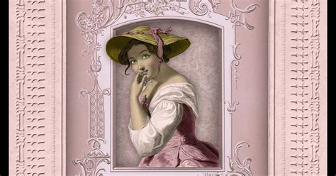 EKDuncan - My Fanciful Muse: Pretty in Pink with a Spring Bonnet - Book Cover Art and Colorizing ...