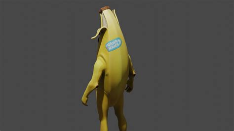 Fortnite Skin - Peely 3D model rigged | CGTrader