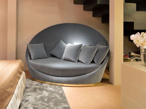 Style Roundup – Decorating With Round Sofas And Couches | Round couch ...