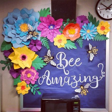 Brighten Your Classroom with These 21 Flower Bulletin Board Ideas - The ...