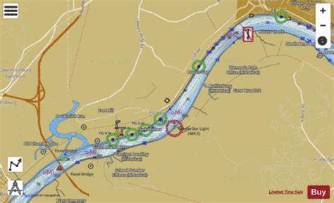 Ohio River section 11_541_781 Fishing Map | Nautical Charts App