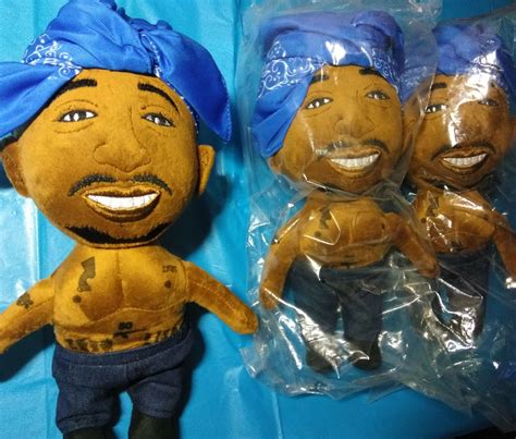 2pac - All Eyez on Me Greatest Hits Makaveli plush toy Tupac Action Figure - NEW.
