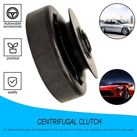 Centrifugal Clutch Belt Drive With Pulley Go Kart Parts 3/4" Bore Mini ...