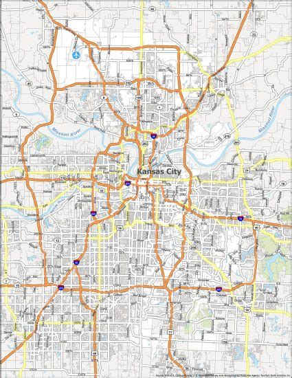 Kansas City Zip Code Map - GIS Geography