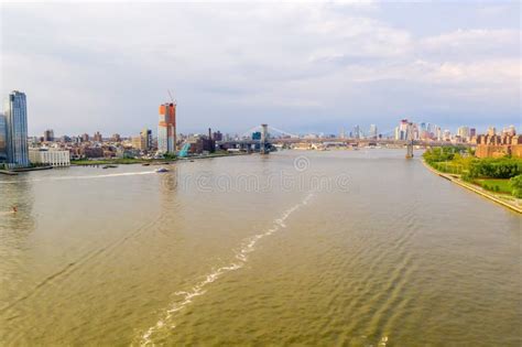 New York City Skyline with Urban Skyscrapers Stock Image - Image of ...