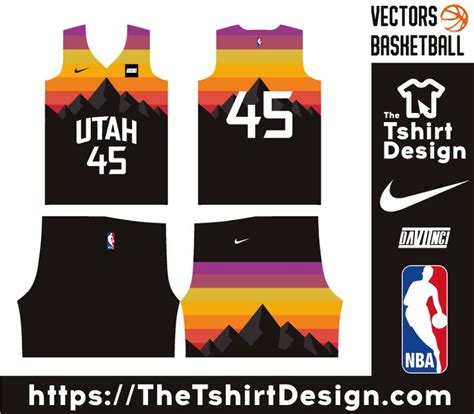 UTAH JAZZ JERSEY DESIGN NBA CITY EDITION | Jersey design, Utah jazz, Utah