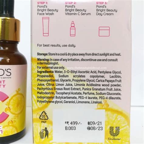 Ponds Vitamin C Serum Review