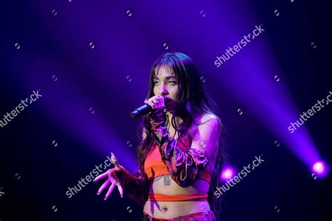 Argentine Singer Maria Becerra Performs During Editorial Stock Photo ...