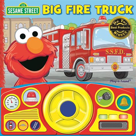 Sesame Street - Elmo's Big Fire Truck Adventure - PI Kids | Fire trucks ...