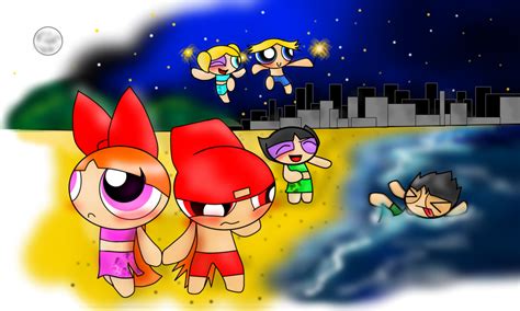 Beach Time Night Out by KazunaPikachu.deviantart.com on @deviantART ...