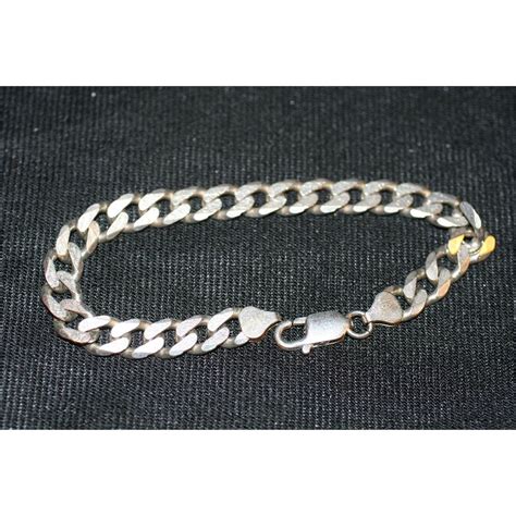 Italian .925 Silver Men's Bracelet