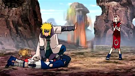 MINATO STOPPED THE FIGHT BETWEEN NARUTO AND SASUKE USING HIRAIJIN - YouTube