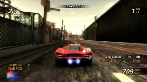 Burnout Revenge Motor City online race 720P gameplay Xbox 360 CursiveMicrobe6 race 2 - YouTube