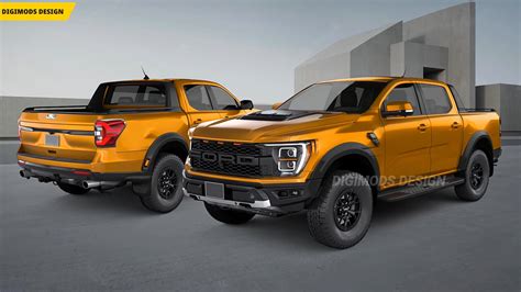 2024 Ford Ranger Raptor Digitally Hits North America With Fresh F-150 Styling - autoevolution