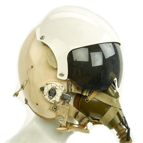 Buy Original U.S. Vietnam War HGU-26/P Flight Helmet with Double Visor, Oxygen Mask and 1965 ...