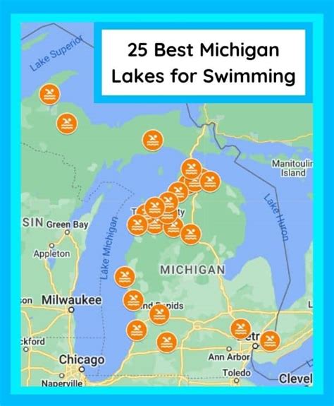 25 Best Lakes in Michigan for Swimming (MAP) (2022)