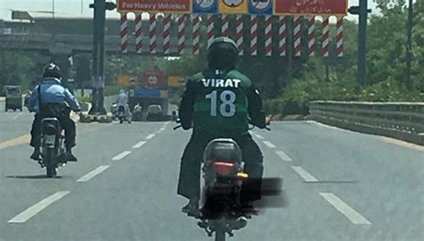 Virat Kohli spotted riding bike on the streets of Lahore, know why