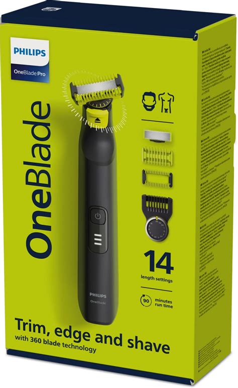 Philips OneBlade Pro 360 QP6541/15 Body and Face Trimmer & Shaver Kit ...