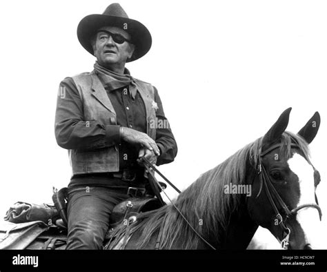 TRUE GRIT, John Wayne, 1969 Stock Photo - Alamy